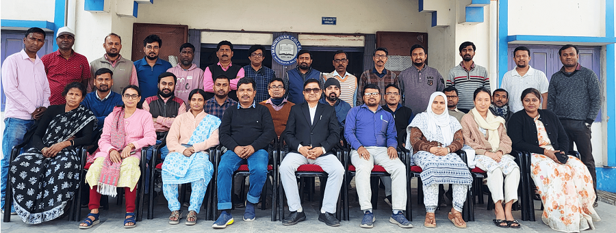 Academic activity at Manikchak College